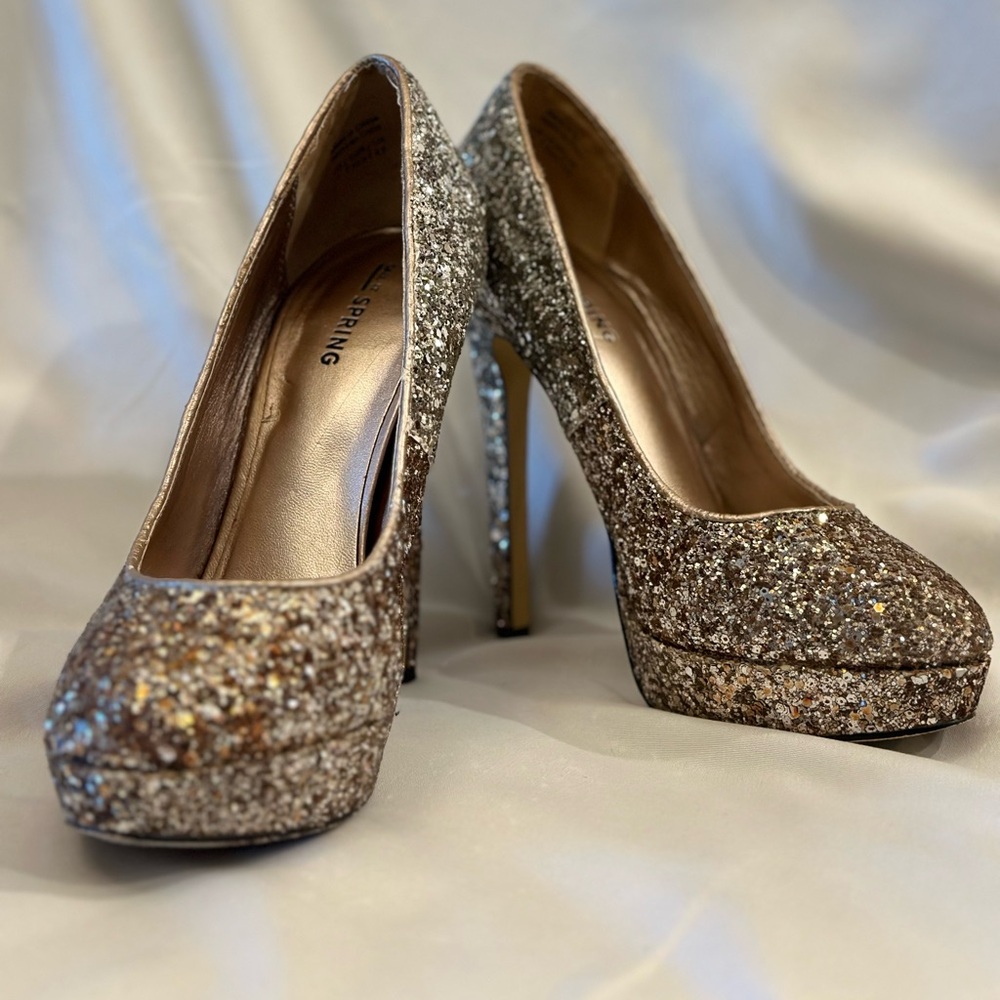 Call It Spring Glitter Pumps